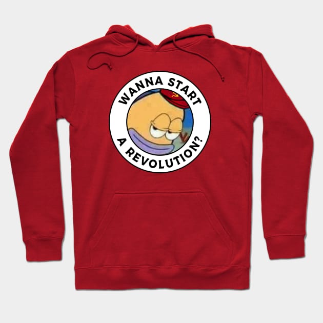 Revolution? Leftist Meme Hoodie by Football from the Left